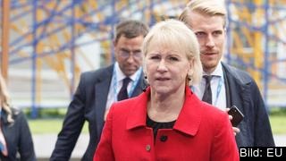 Utrikesminister Margot Wallström (S). Arkivbild. Utrikesminister Margot Wallström (S). Arkivbild.