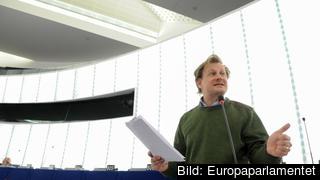 Carl Schlyter i EU-parlamentet. Arkivbild. Carl Schlyter i EU-parlamentet. Arkivbild.