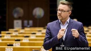 Centerpartiets EU-parlamentariker Fredrick Federley. Arkivbild. Centerpartiets EU-parlamentariker Fredrick Federley. Arkivbild.