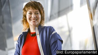 Europaparlamentariker Malin Björk (V).