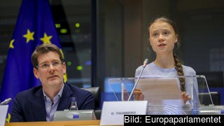 Greta Thunberg kritiserar EU-kommissionens nya klimatlag.