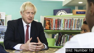 Storbritanniens konservativa premiärminister Boris Johnson. Arkivbild. Storbritanniens konservativa premiärminister Boris Johnson. Arkivbild.