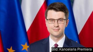 Piotr Müller är statssekreterare vid den polske premiärministerns kansli och regeringens talesperson. Arkivbild. Piotr Müller är statssekreterare vid den polske premiärministerns kansli och regeringens talesperson. Arkivbild.