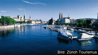 Ettan i rankningen: ZürichFoto: Zürich Tourismus