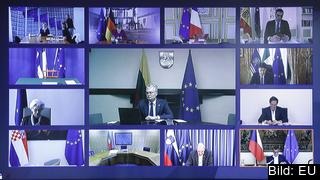 Torsdagens var det fjärde EU-toppmötet på videolänk. Torsdagens var det fjärde EU-toppmötet på videolänk.
