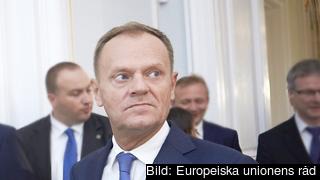Europeiska rådets ordförande Donald Tusk. Arkivbild.