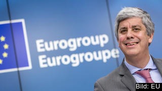 Eurogruppens ordförande Mário Centeno. Arkivbild. Eurogruppens ordförande Mário Centeno. Arkivbild.