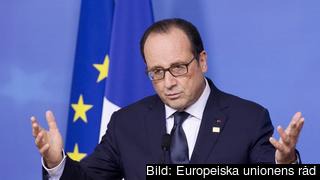 Den franske presidenten François Hollande. Arkivbild.