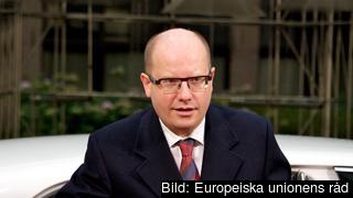 Tjeckiens premiärminister Bohuslav Sobotka. Arkivbild.