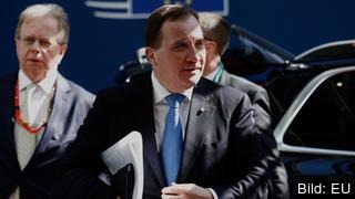 Stefan Löfven fick med sig en önskan från EU-nämndens politiker om att sätta kraft bakom orden vid toppmötet i Sibiu. Arkivbild.