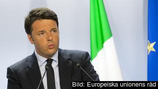 Italiens premiärminister, socialdemokraten Matteo Renzi. Arkivbild.