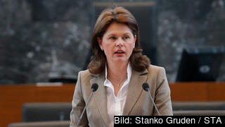 Den socialdemokratiska slovenska premiärministern Alenka Bratušek. Arkivbild.