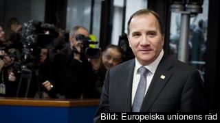 Statsminister Stefan Löfven (S) anländer till toppmötet i Bryssel på torsdagen. Statsminister Stefan Löfven (S) anländer till toppmötet i Bryssel på torsdagen.