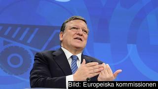 EU-kommissionens ordförande José Manuel Barroso under måndagens presentation av rekommendationerna.