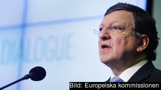 EU-kommissionens ordförande José Manuel Barroso indikerar en kursändring för nedskärningspolitiken. Arkivbild.