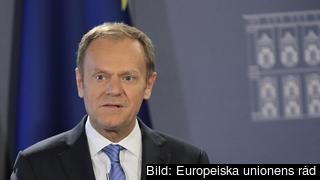 Europeiska rådets ordförande Donald Tusk lägger fram sitt förslag på förhandlingsriktlinjer. Europeiska rådets ordförande Donald Tusk lägger fram sitt förslag på förhandlingsriktlinjer.