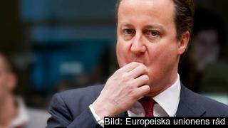 David Cameron driver en hård linje mot Bryssel men allt fler studier pekar på att landet har det bättre i EU än utanför. Arkivbild.