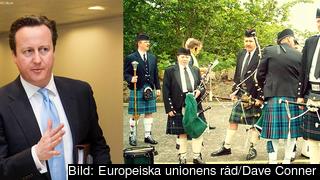 David Cameron ger sig in i debatten om skotsk självständighet