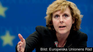 EU-kommissionär med ansvar för klimatfrågor, Connie Hedegaard. Arkivbild.
