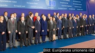 EU-ländernas stats- och regeringschefer. Arkivbild.