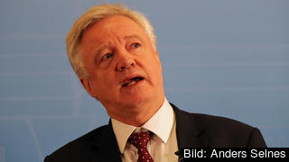 Storbritanniens brexitförhandlare David Davis hoppas EU vill ha en tillfällig tullunion efter brexit. Arkivbild. Storbritanniens brexitförhandlare David Davis hoppas EU vill ha en tillfällig tullunion efter brexit. Arkivbild.