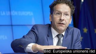 Eurogruppens ordförande Jeroen Dijsselbloem. Arkivbild. Eurogruppens ordförande Jeroen Dijsselbloem. Arkivbild.