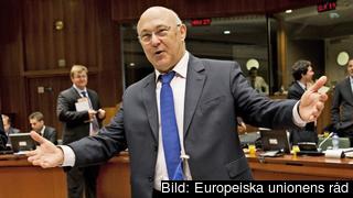 Den franske finansministern Michel Sapin har viss anledning till glädje. Arkivbild. Den franske finansministern Michel Sapin har viss anledning till glädje. Arkivbild.