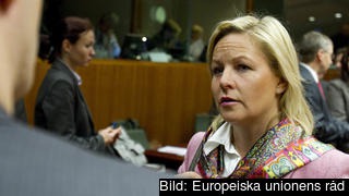 Arbetsmarknadsminister Hillevi Engström (M) har inlett samtalen om utstationering av arbetare i EU. Arkivbild.