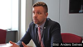 Centerpartiets EU-parlamentariker Frederik Federley. Arkivbild. Centerpartiets EU-parlamentariker Frederik Federley. Arkivbild.
