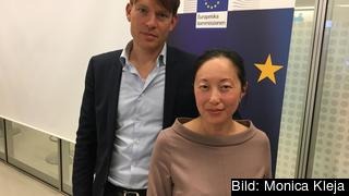 PM Nilsson, politisk chefredaktör på oberoende affärstidningen Dagens Industri och Tove Lifvendahl, politisk chefredaktör på obundna moderata Svenska Dagbladet debatterade valets EU-frågor på onsdagen. PM Nilsson, politisk chefredaktör på oberoende affärstidningen Dagens Industri och Tove Lifvendahl, politisk chefredaktör på obundna moderata Svenska Dagbladet debatterade valets EU-frågor på onsdagen.