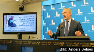 Liberalerna partiledare Jan Björklund vill att Sverige stödjer EU-kommissionens förslag på minimirättigheter för medborgarna på det sociala området.