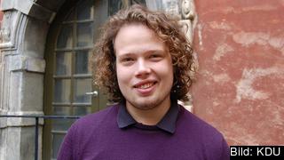 Martin Hallander, KDU:s EU-politiske talesperson. Martin Hallander, KDU:s EU-politiske talesperson.