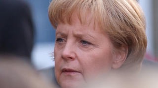 Tysklands förbundskansler Angela Merkel vill inte höra talas om någon skuldavskrivning för Grekland.