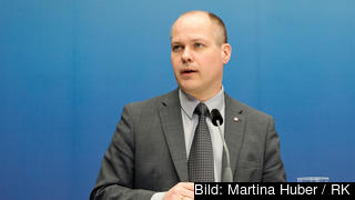 Justitie- och migrationsminister Morgan Johansson (S). Arkivbild.