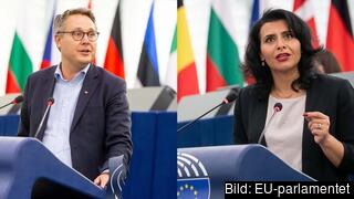 Europaparlamentariker Johan Danielsson (S) kommenterar parlamentets förslag om en ny arbetskraftsinvandring som tagits fram av Abir Al-Sahlani (C). Europaparlamentariker Johan Danielsson (S) kommenterar parlamentets förslag om en ny arbetskraftsinvandring som tagits fram av Abir Al-Sahlani (C).