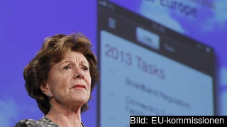 EU:s IT-kommissionär Neelie Kroes presenterar sju punkter för 2013-2014.