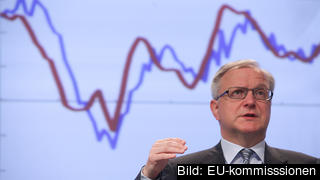EU:s ekonomikommissionär Olli Rehn är försiktigt optimistisk trots att Spanien inte klarar budgetmål i år.. EU:s ekonomikommissionär Olli Rehn är försiktigt optimistisk trots att Spanien inte klarar budgetmål i år..