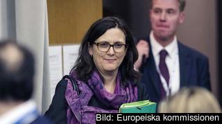 EU:s handelskommissionär Cecilia Malmström.
