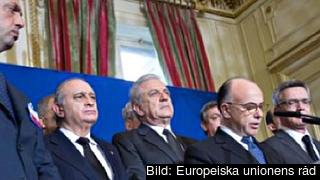 Den franske inrikesministern Bernard Cazeneuve kallade till söndagens informella möte. Den franske inrikesministern Bernard Cazeneuve kallade till söndagens informella möte.