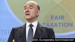 EU:s skattekommissionär Pierre Moscovici. EU:s skattekommissionär Pierre Moscovici.