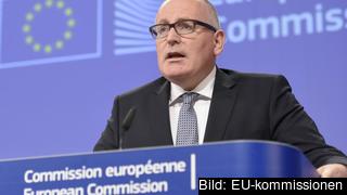 EU-kommissionens förste vice ordförande Frans Timmermans ansvarar för granskningen.