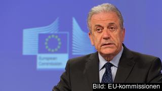 EU:s migrationskommissionär Dimitris Avramopoulos. 