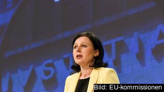 EU:s justitiekommissionär Věra Jourová. 