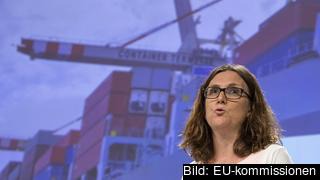 EU:s handelskommissionär Cecilia Malmström.