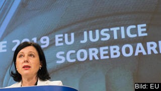 EU:s tjeckiska liberala justitiekommissionär Vĕra Jourová.