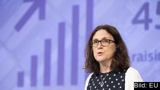 EU:s handelskommissionär Cecilia Malmström. EU:s handelskommissionär Cecilia Malmström.
