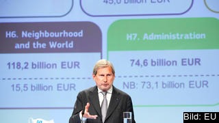 EU:s budgetkommissionär Johannes Hahn. Arkivbild.