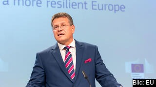 EU-kommissionär Maroš Šefčovič med ansvar för bland annat strategisk framsynthet. 