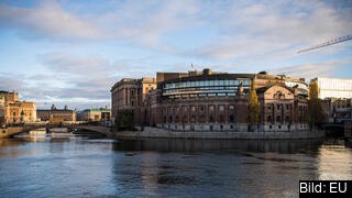 Den 24 november röstades Moderaternas, Sverigedemokraternas och Kristdemokraternas statsbudget för 2022 genom i riksdagen. Arkivbild. Den 24 november röstades Moderaternas, Sverigedemokraternas och Kristdemokraternas statsbudget för 2022 genom i riksdagen. Arkivbild.