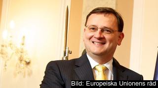 Den tjeckiske premiärministern Petr Nečas beslut att utlysa en folkomröstning splittrar landets regering. Arkivbild.